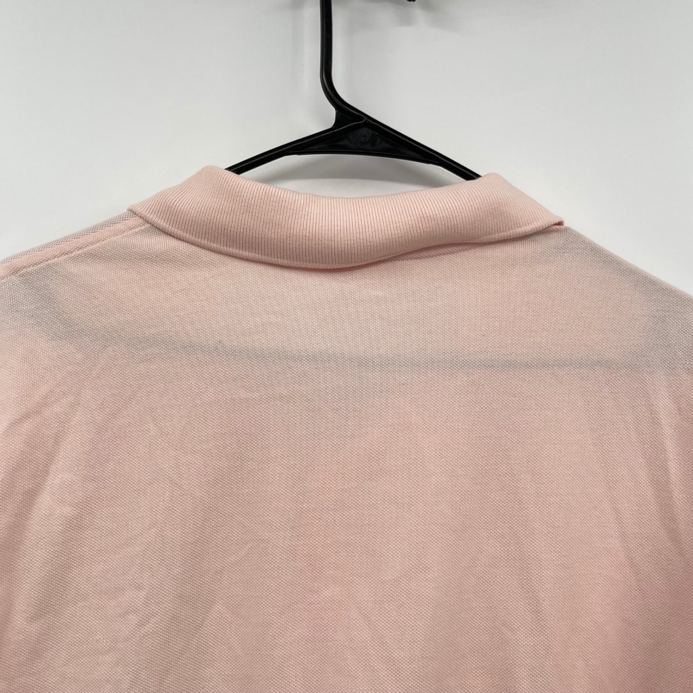 Lacoste Regular Fit Pink Short Sleeve Polo Shirt Men's XXL - Picture 10 of 11